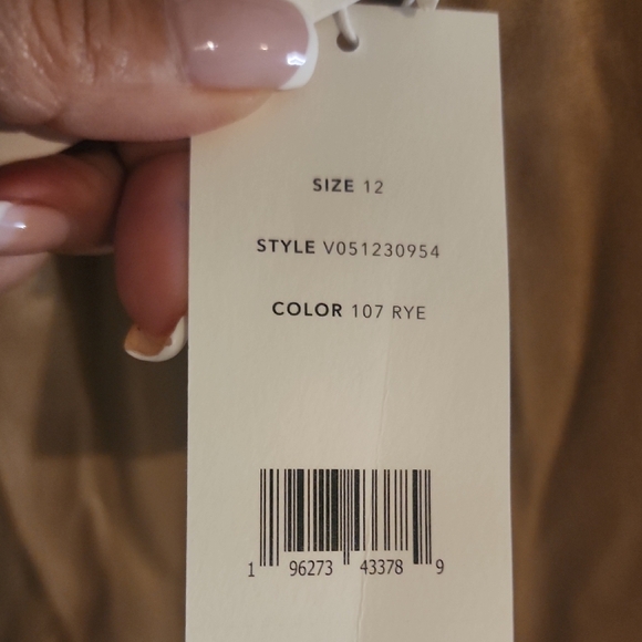 Vince Silk Draped D-Ring Wrap Skirt Size 12 $395 - Picture 2 of 5